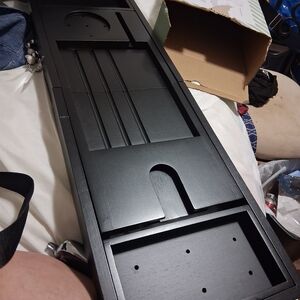 Bamboo Bathtup Tray Wooden Espresso